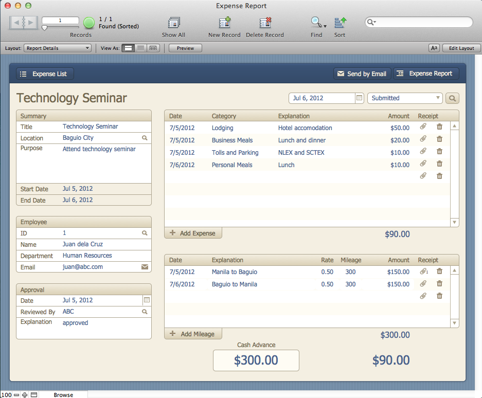 Expense Software For Mac